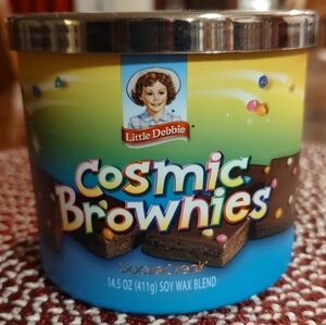 Little Debbie Cosmic Brownies 3 Wick Candle